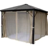 Pavillon Montreal Aluminium 300 x 300 cm