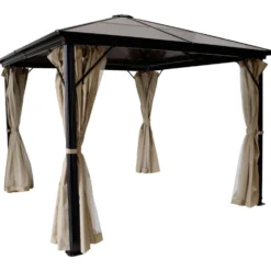 Pavillon Montreal Aluminium 300 x 300 cm