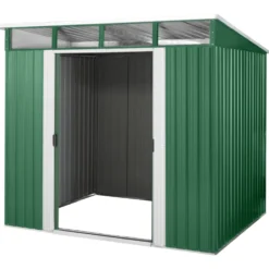 PERGART® Gerätehaus "Lübeck 86", 239 x 194 cm, Höhe 202 cm, tanne / weiß