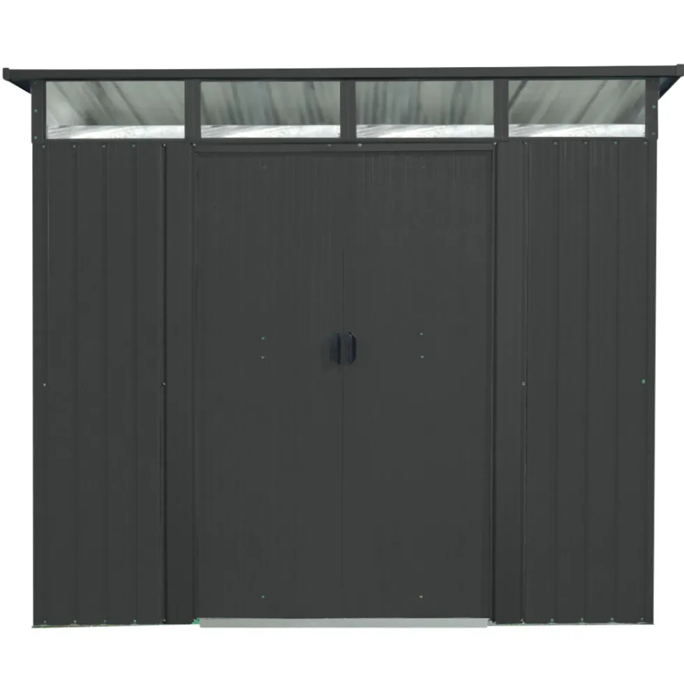 PERGART® Gerätehaus "Lübeck 86" 239 x 194 x 202 cm, anthrazit matt