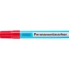 Permanent Marker 3300 rot, eckige Spitze