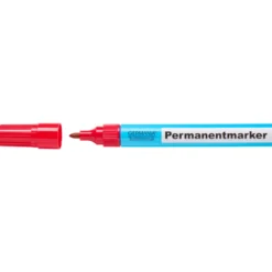 Permanent Marker 3000 rot, runde Spitze