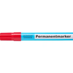 Permanent Marker 3000 rot, runde Spitze