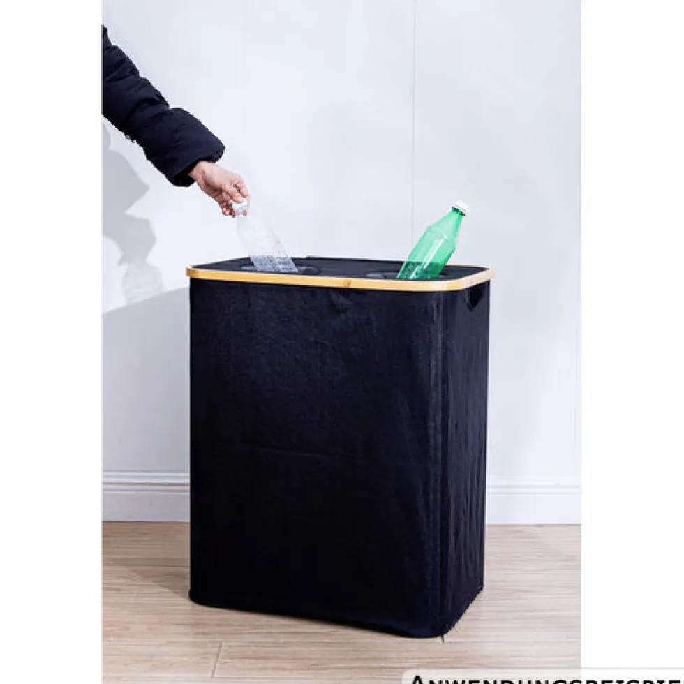 Pfandflaschen-Sammelbehälter mit 2 Behältern