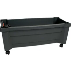 Pflanzkasten Calypso rollbar anthrazit aus Kunststoff