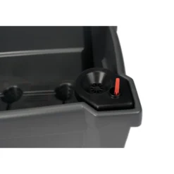 Pflanzkasten Calypso rollbar anthrazit aus Kunststoff