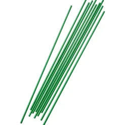 Pflanzstab Kunststoff 10 Stück Grün Ø 5 mm x 500 mm