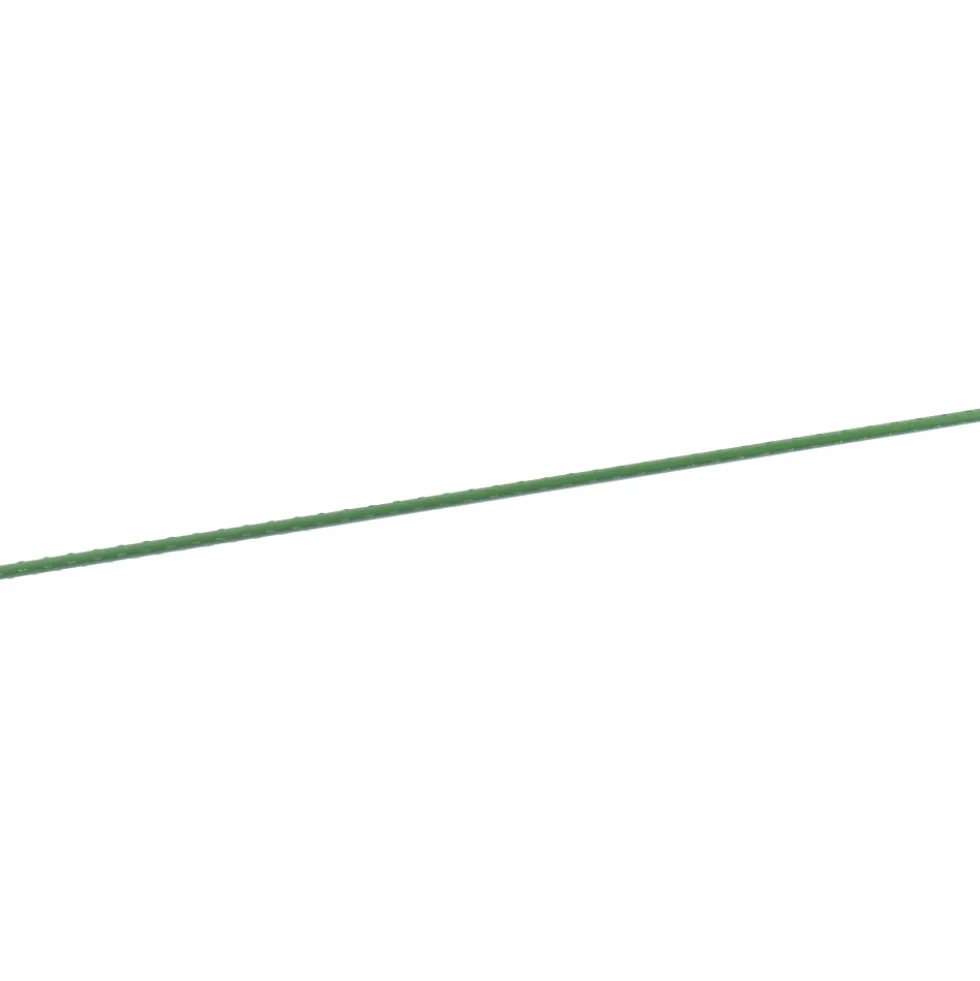 Pflanzstab Ø 11 x 1200 mm aus Stahldraht mit dunkelgrüner Ummantelung