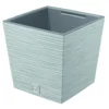 Pflanztopf Furu Square Low 240x240x235mm grau