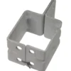 Pfostenträger Z-Form 2-teilig aus Stahl