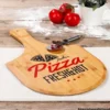 Pizzabrett aus Bambusholz für Ø30 cm Pizzen