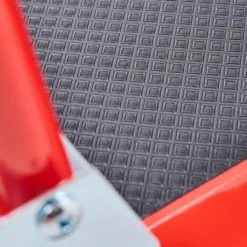 Plattformwagen klappbar 150 kg aus Stahl - rot