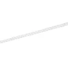 Polyesterseil weiß, 8-fach geflochten, 4 mm Durchmesser, Meterware