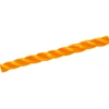 Polypropylenseil orange, 3-schäftig gedreht, 6 mm Durchmesser, Meterware