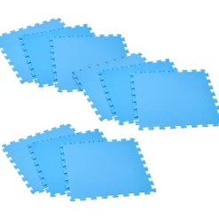 Poolmatten-Set 9 Stück 50 x 50 cm