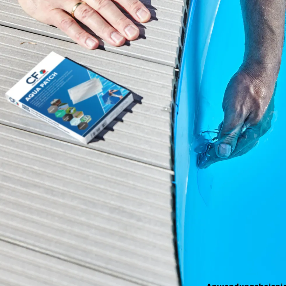 Pool-Pflaster selbstklebend 10 Stück je 70x100 mm