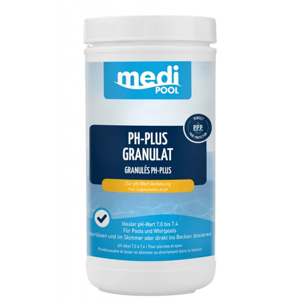 Pool pH Wert Heber, pH Plus Granulat 1 kg