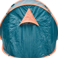 Pop-up-Zelt für 2 Personen, Wurfzelt, blau
