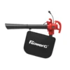 PowerG 3 in 1 Laubsauger elektrisch mit 3000 Watt und 40 Liter Auffangbeutel