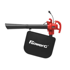 PowerG 3 in 1 Laubsauger elektrisch mit 3000 Watt und 40 Liter Auffangbeutel