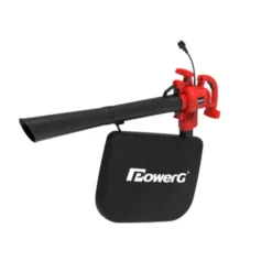 PowerG 3 in 1 Laubsauger elektrisch mit 3000 Watt und 40 Liter Auffangbeutel