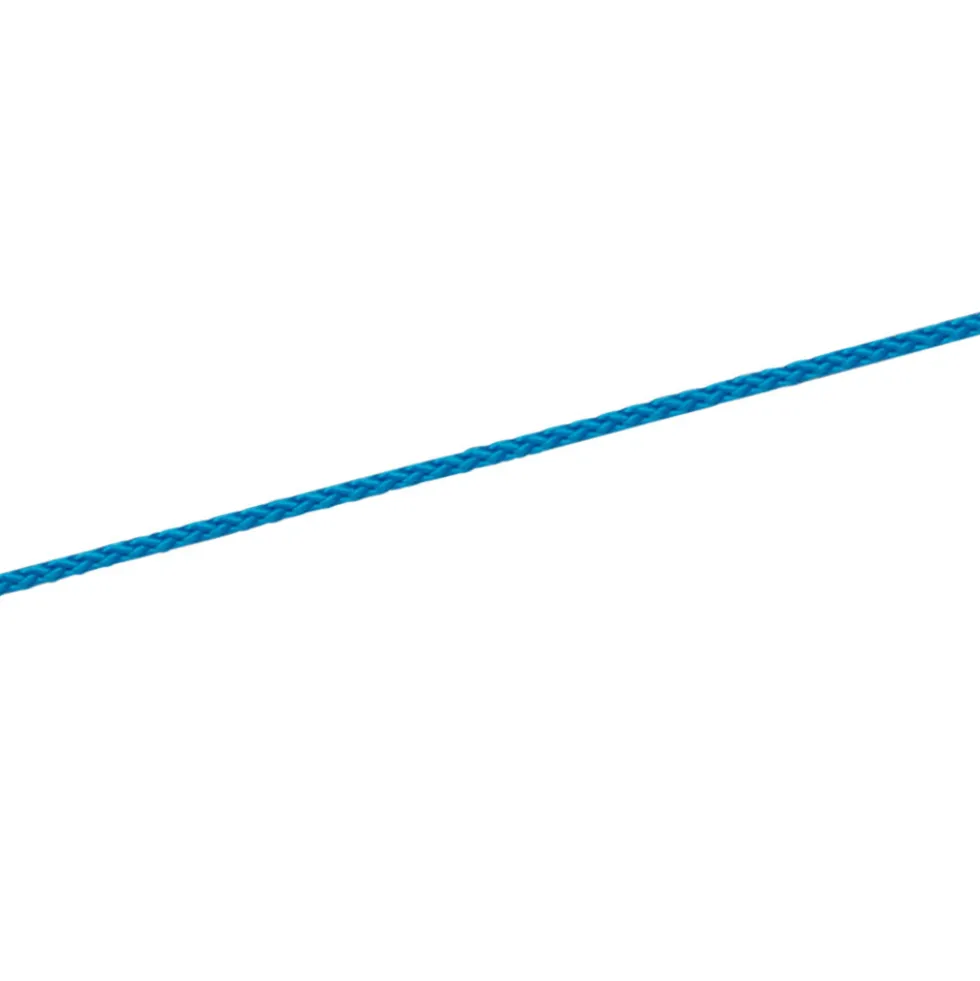 PP-Schnur 3 mm, geflochten, Blau,Meterware