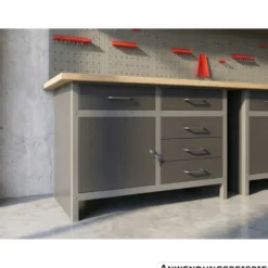 Prestige Work Werkstattwand 6-teilig Metall 240 cm