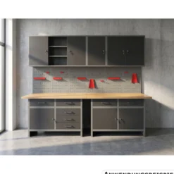 Prestige Work Werkstattwand 6-teilig Metall 240 cm