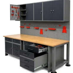 Prestige Work Werkstattwand 6-teilig Metall 240 cm