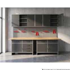 Prestige Work Werkstattwand 6-teilig Metall 240 cm