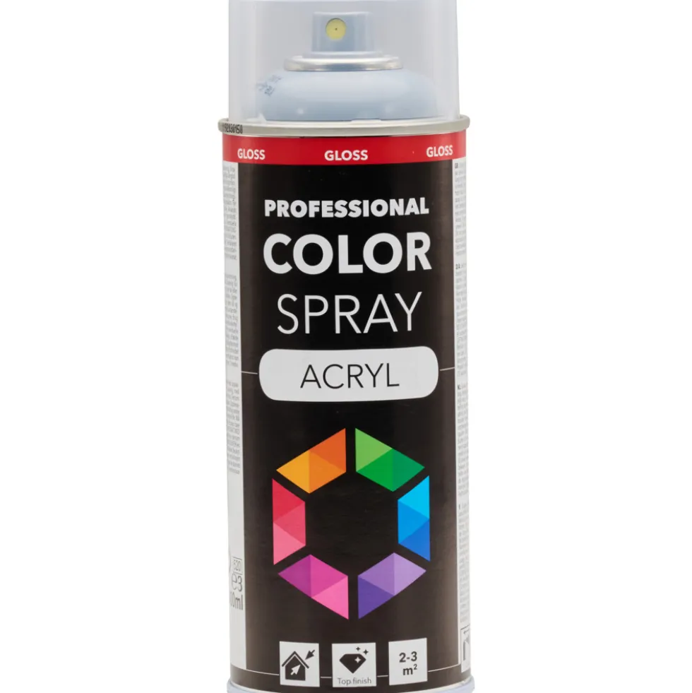 Profi-Spray hochglänzend Silbergrau