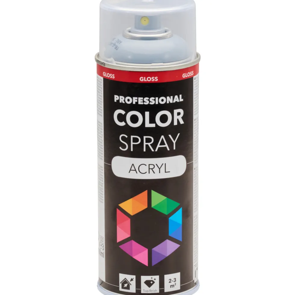 Profi-Spray hochglänzend Silbergrau
