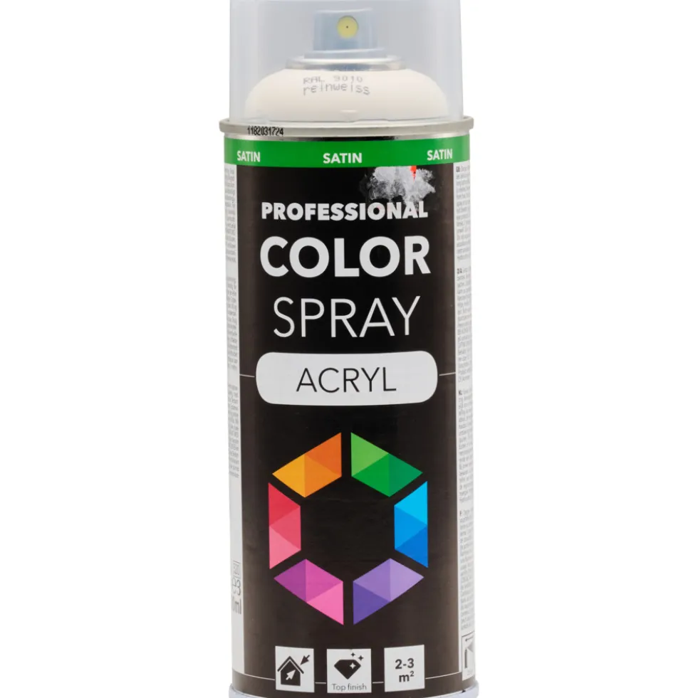 Profi-Spray satin Reinweiß