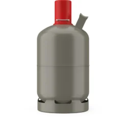 Progas Propan Gasfüllung 5 Kg Eigentumsflasche grau