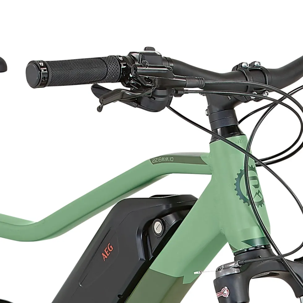PROPHETE Graveler 22 Fully E-Mountain-Bike 27,5" in Grün