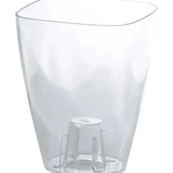 Prosperplast Blumentopf Coubi Orchid eckig in Transparent