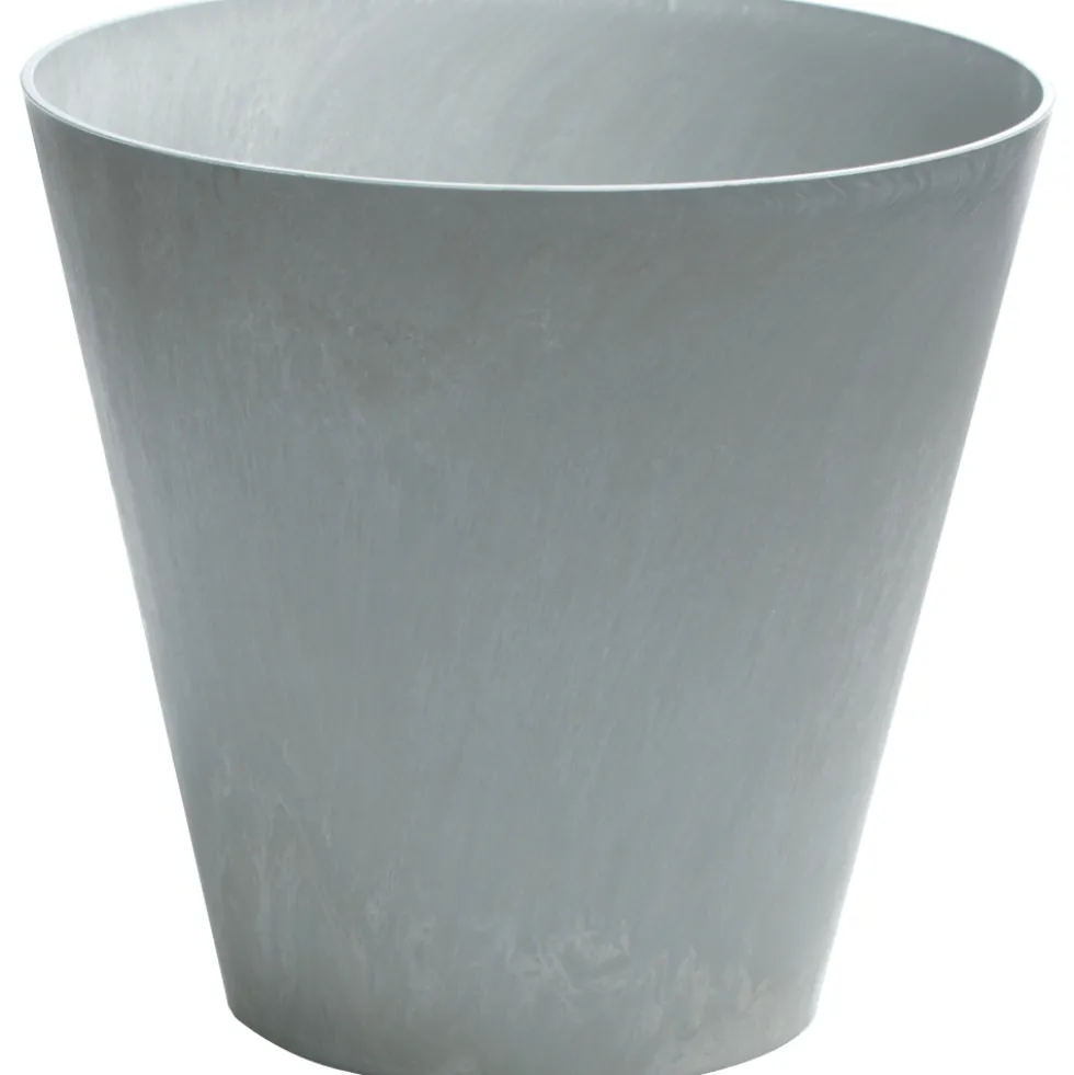 Prosperplast Blumentopf Tubus Ø 30 cm in Beton-Optik