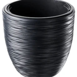 Prosperplast Pflanztopf Furu ca. Ø 30 cm anthrazit