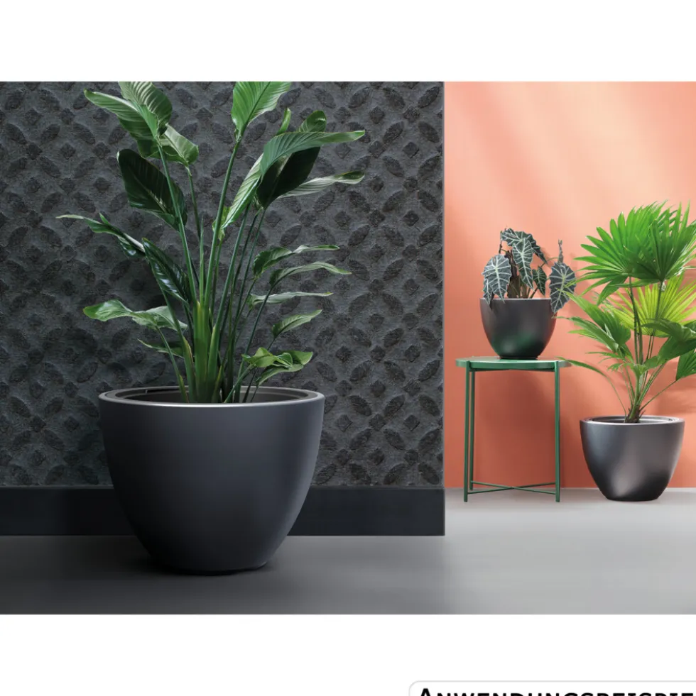 Prosperplast Pflanztopf Heos ca. Ø 57 cm anthrazit