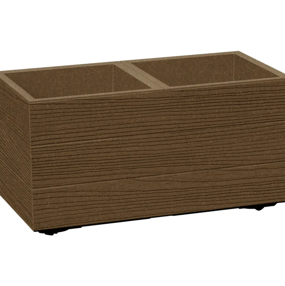 Prosperplast Pflanztopf Madera Eco Wood ca. 58 x 29 cm