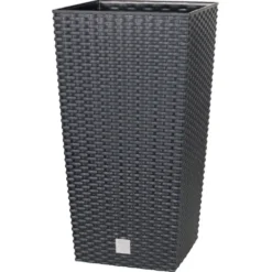 Prosperplast Pflanztopf Rato Square 265 x 265 x 500 mm in Anthrazit