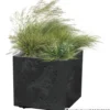 Prosperplast Pflanztopf Sierra Square ca. 29 x 29 cm anthrazit