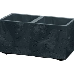 Prosperplast Pflanztopf Sierra Case ca. 58 x 29 cm anthrazit