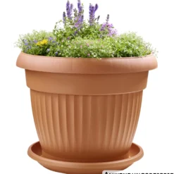 Prosperplast Pflanztopf Terra rund 64 cm terracotta