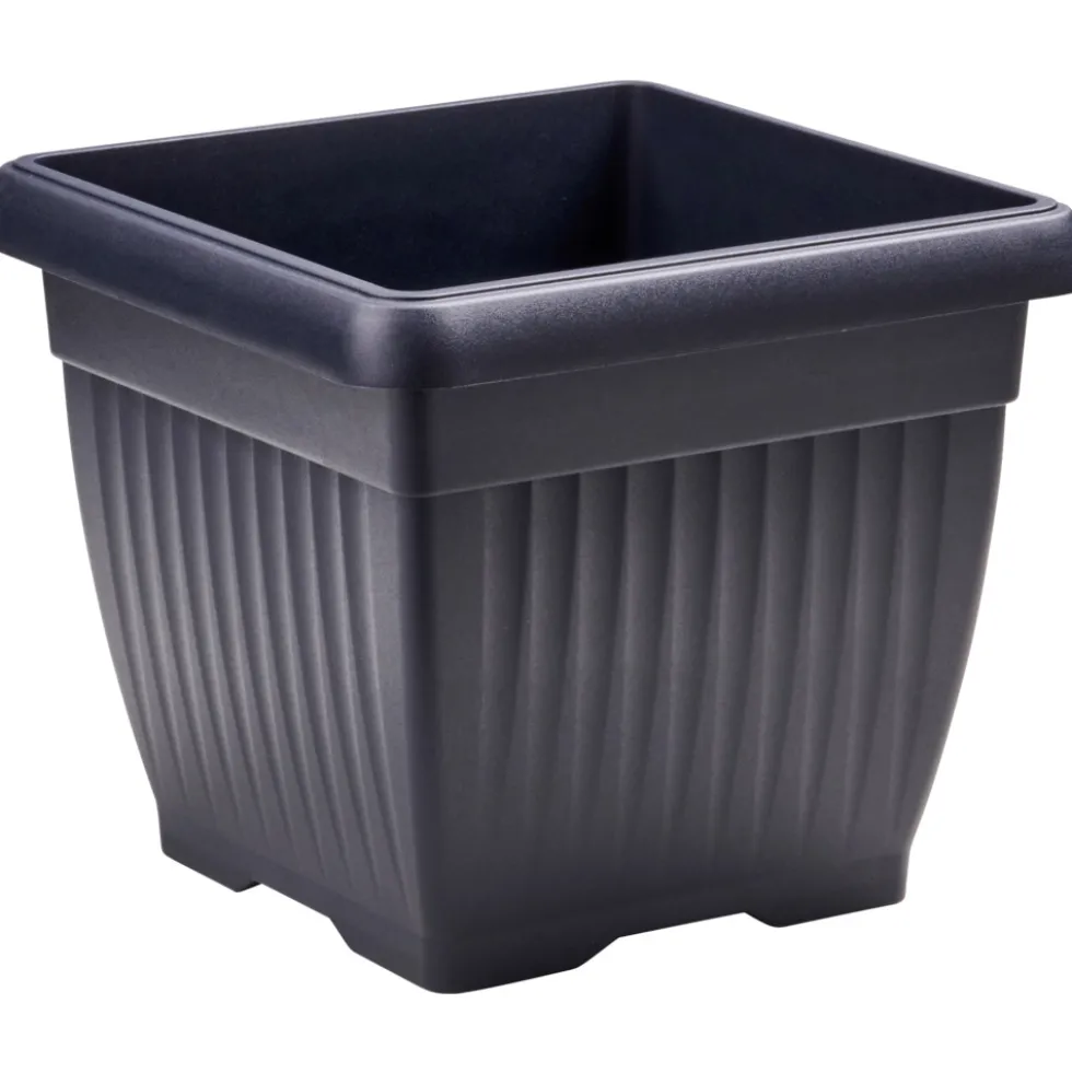 Prosperplast Pflanztopf Terra 30 x 30 cm anthrazit