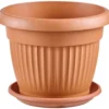 Prosperplast Pflanztopf Terra rund 30 cm terracotta