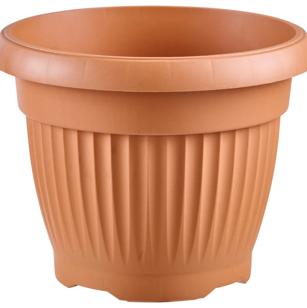 Prosperplast Pflanztopf Terra rund 30 cm terracotta