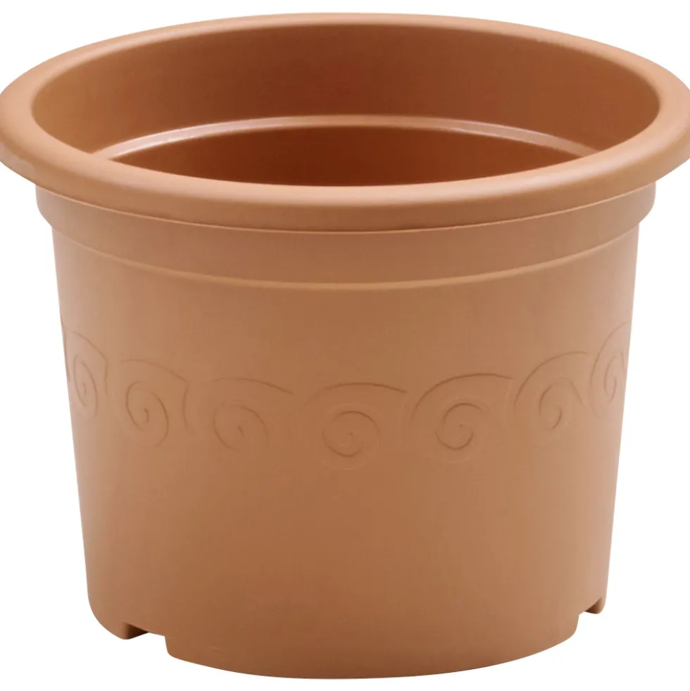 Prosperplast Planztopf Plastica rund 15 cm terracotta