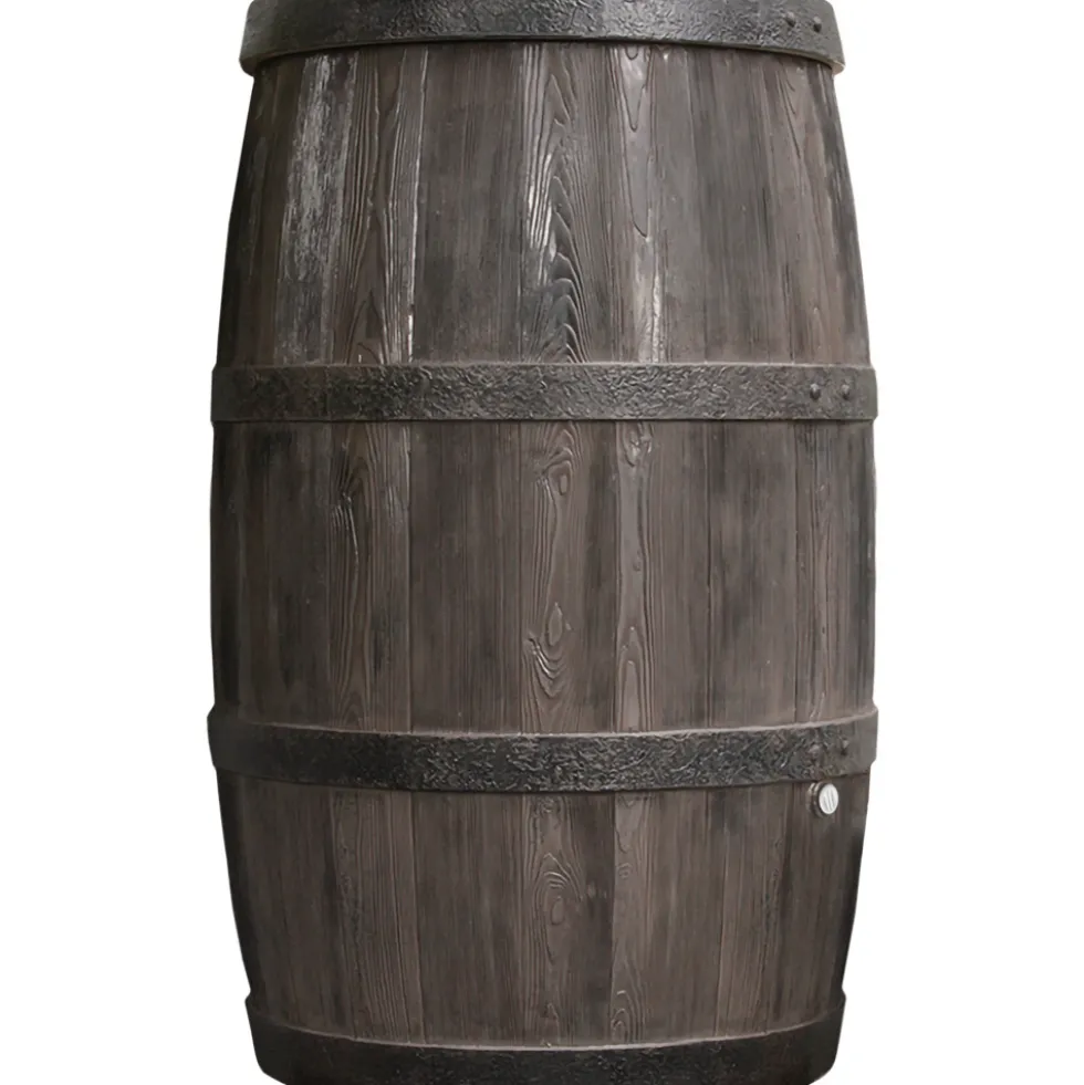 Prosperplast Regenfass "Burgund" 500 Liter dunkelbraun