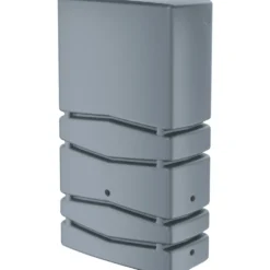 Prosperplast Regentonne Aqua Tower 350 Liter hellgrau